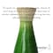 Uniquewise 24" Classic Bamboo Floor Vase Handmade, For Dining, Living Room, Entryway, Glossy Green QI003242.S.GN - alternate 6